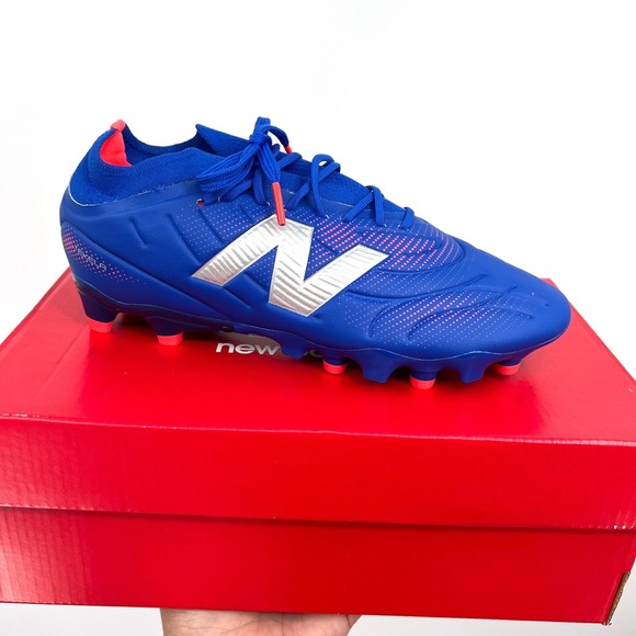 New Balance Shoes - NEW Tekela Team low laced FC v5 soccer cleats blue red uisex 6.5 womens 8 wide